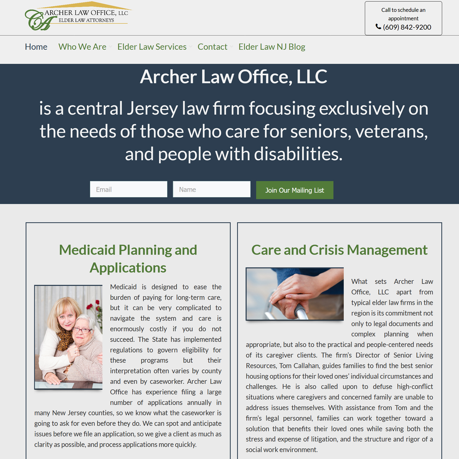 Archer Law Office Web Design and SEO